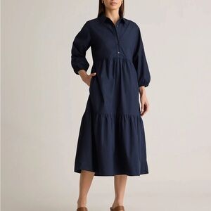 Navy Blue Women's Dress